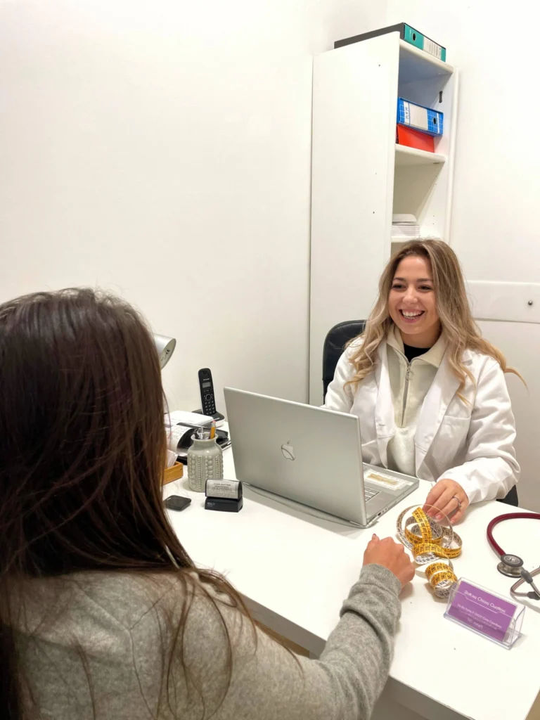 Chiara Quattrini in visita